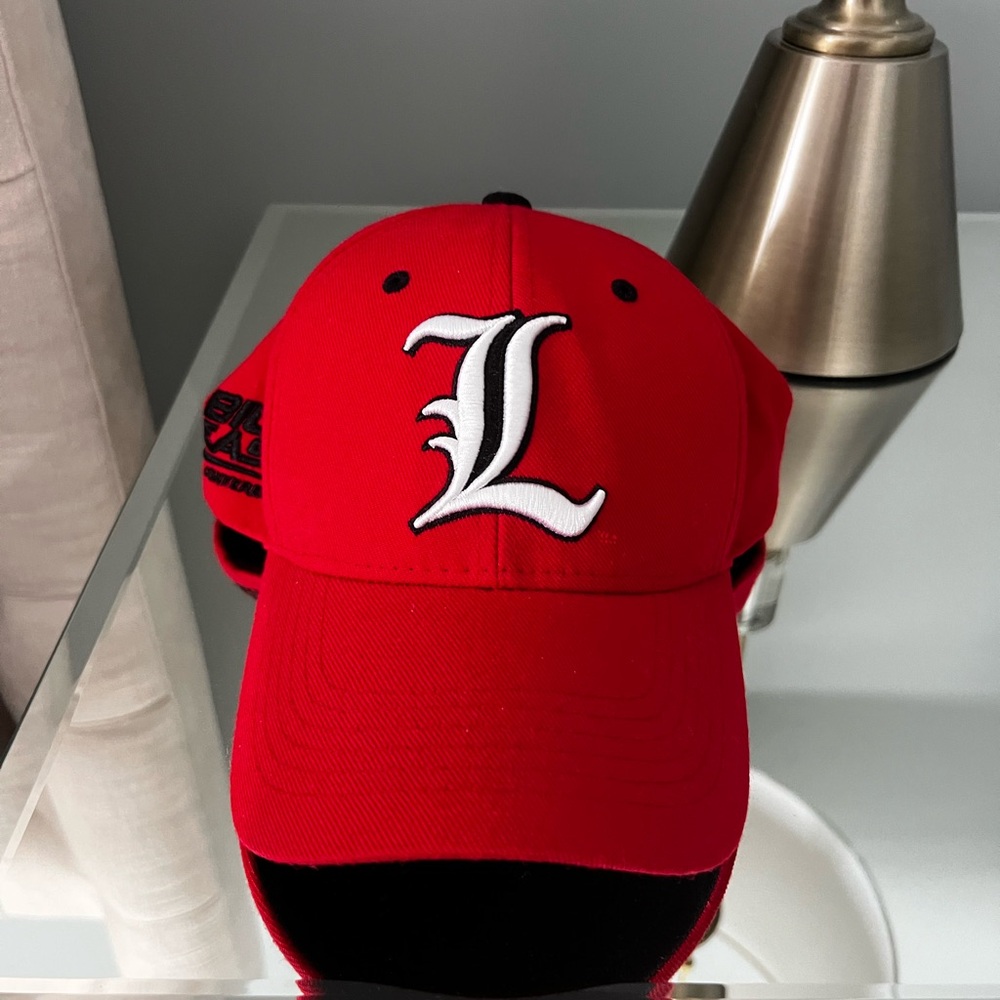 Red Louisville Baseball Cap